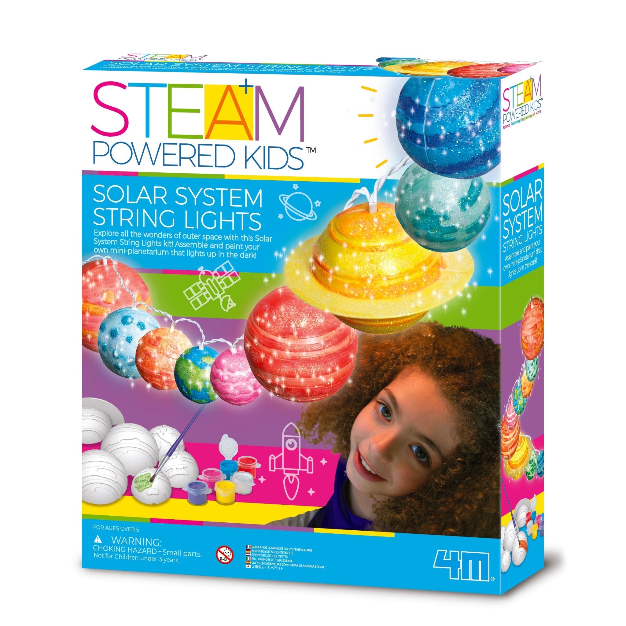 4M Girl Steam / Solar System String Lights - Premium for Kids in Qatar | Toysaro.com